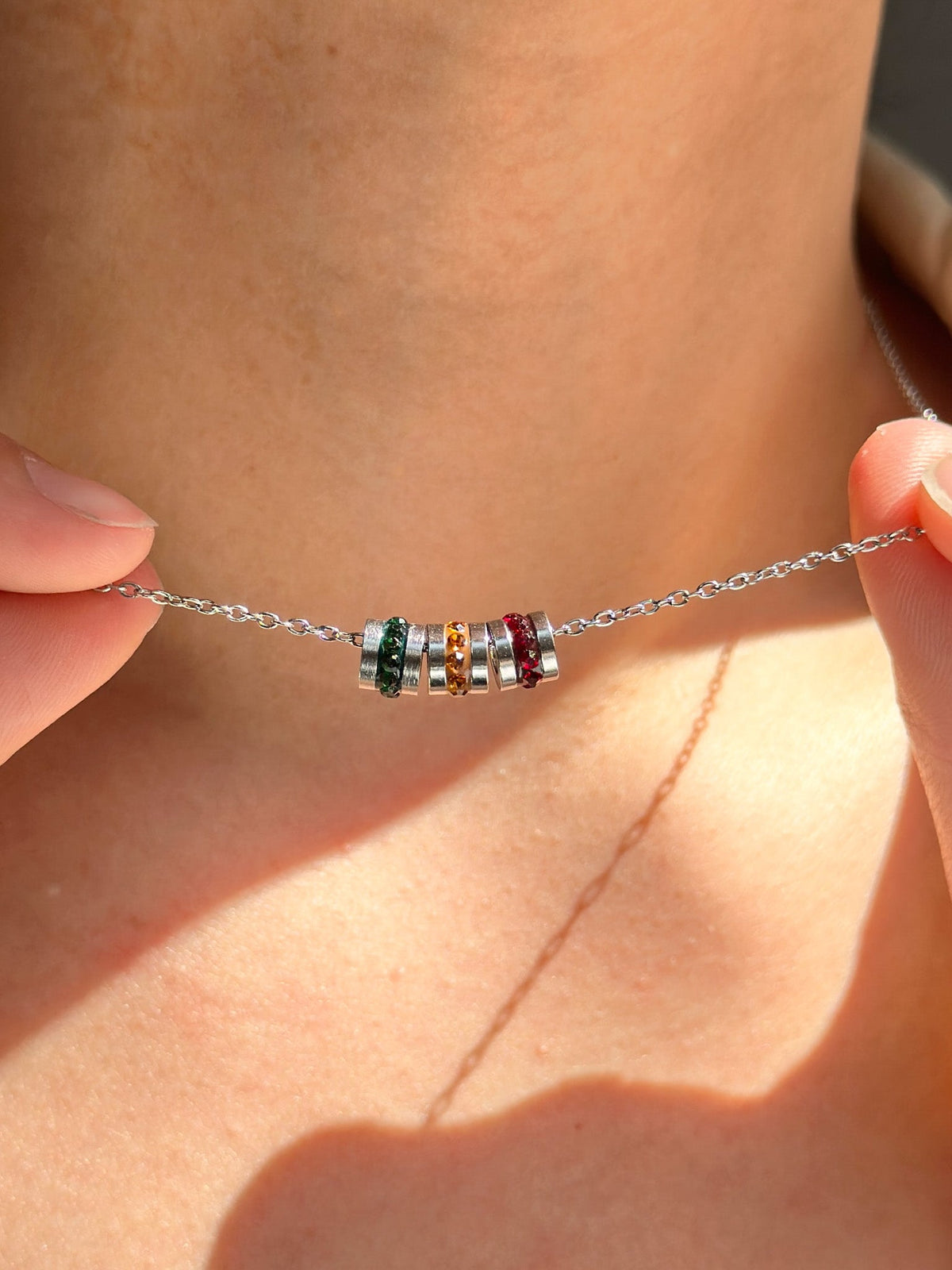 Eight Auras - JAS | Silver necklace - Jas | Perfect On You