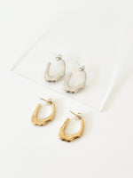 Elen Mini Huggies - Jas | Hoop Earrings - Jas | Perfect On You