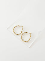 Elise Twist Hoops - Jas | Hoop Earrings - Jas | Perfect On You