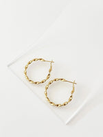 Elise Twist Hoops - Jas | Hoop Earrings - Jas | Perfect On You