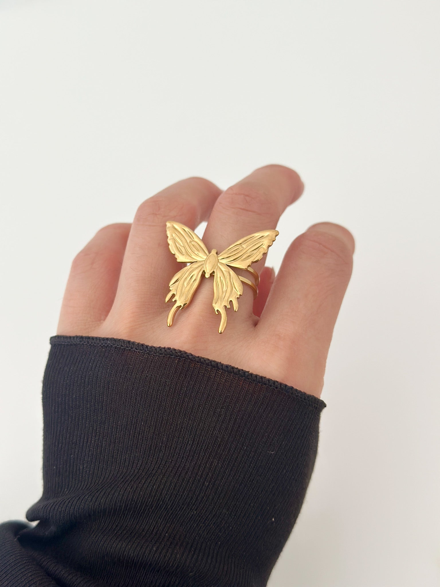 Ethereal Butterfly Ring - Jas | Gold Ring - Jas | Perfect On You