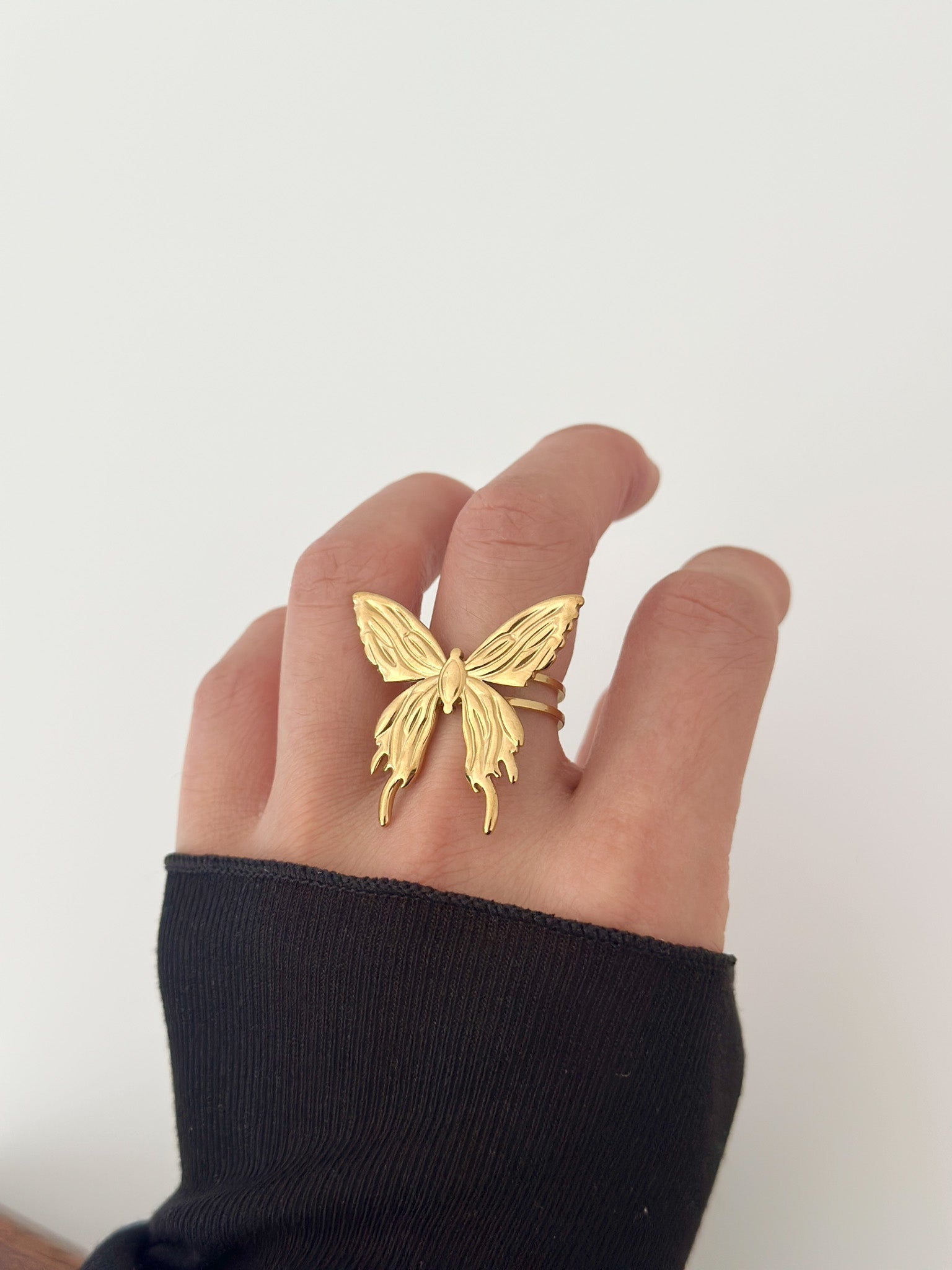Ethereal Butterfly Ring - Jas | Gold Ring - Jas | Perfect On You