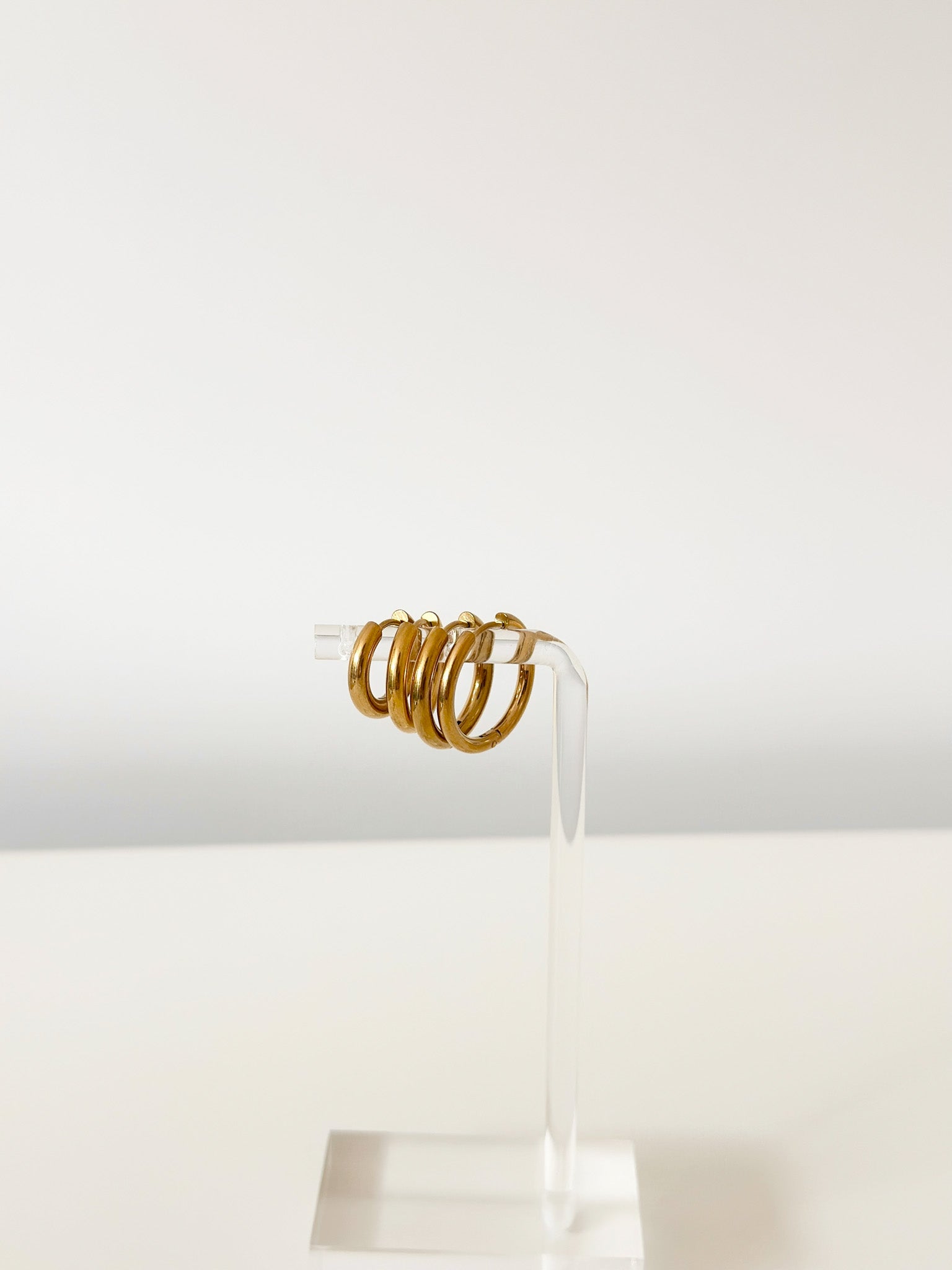 Ethereal Loop Hoops - Jas | Gold Earring - Jas | Perfect On You