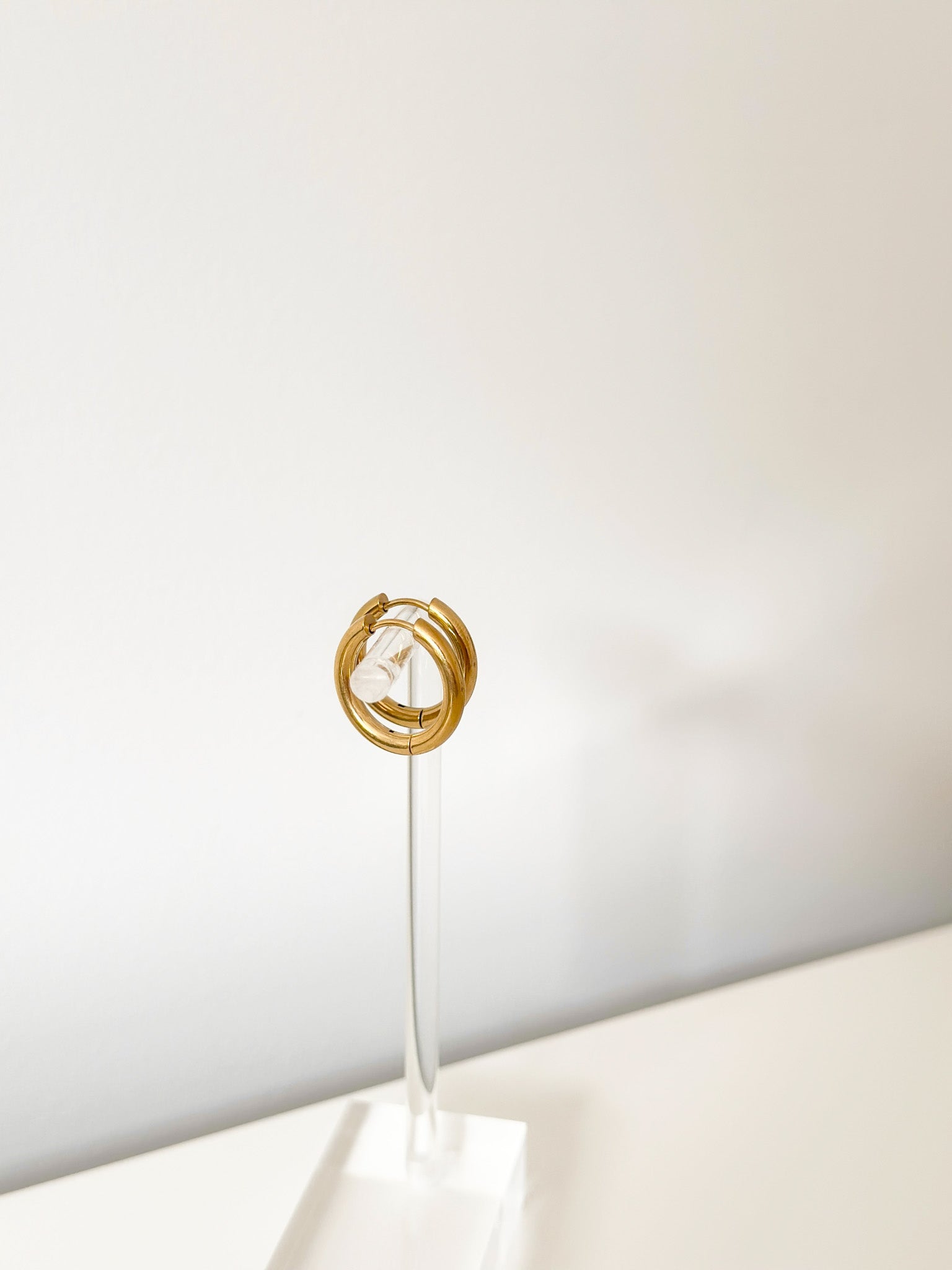 Ethereal Loop Hoops - Jas | Gold Earring - Jas | Perfect On You