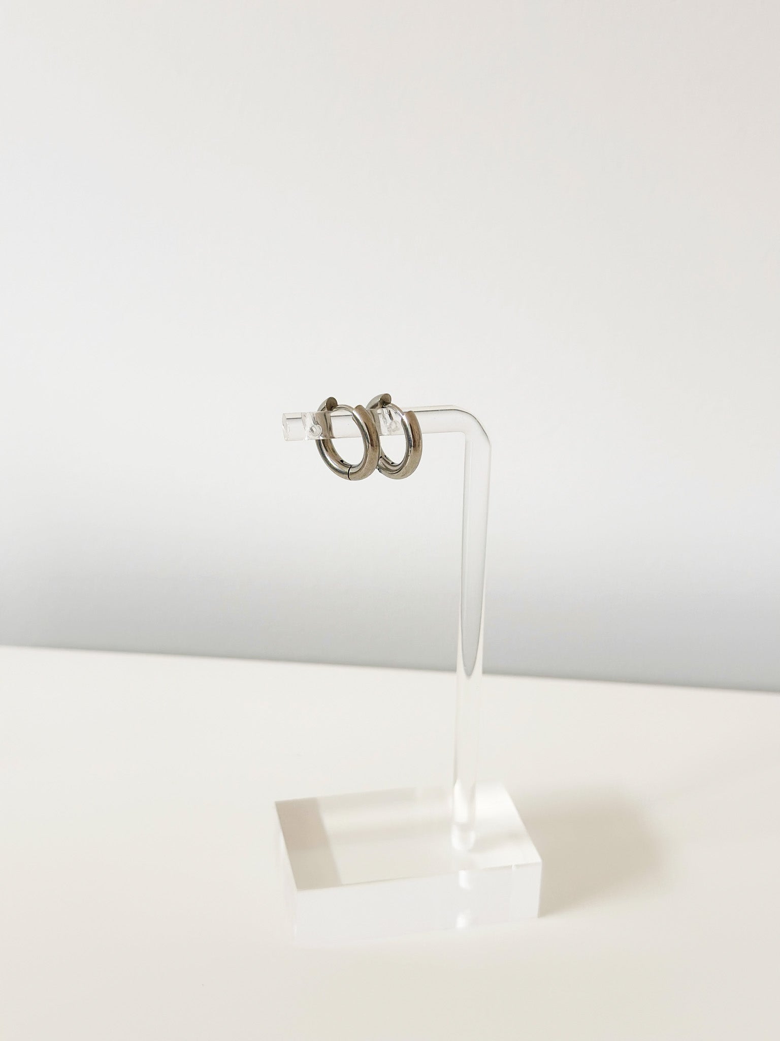Ethereal Loop Hoops - Jas | Silver Earring - Jas | Perfect On You
