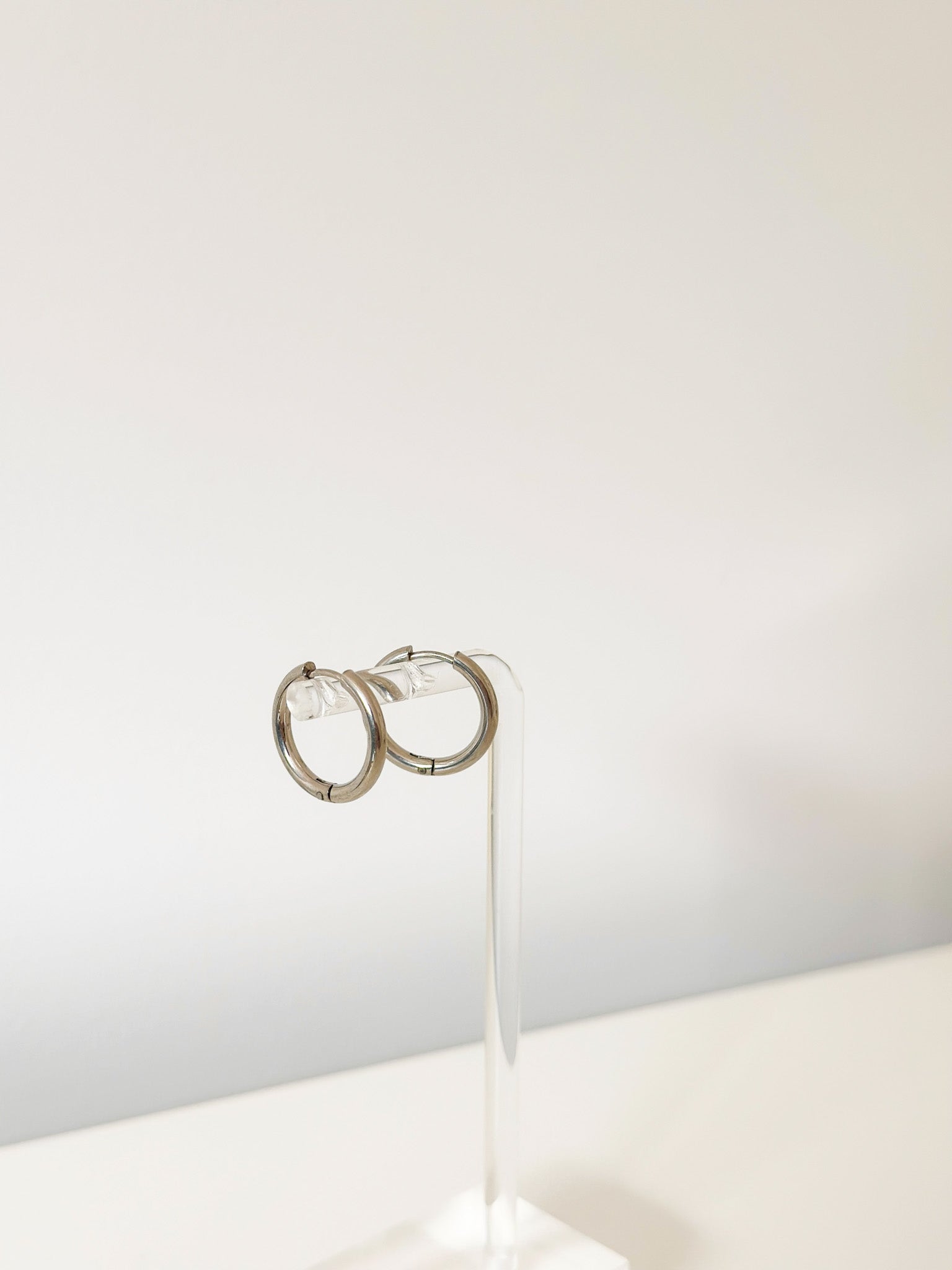 Ethereal Loop Hoops - Jas | Silver Earring - Jas | Perfect On You
