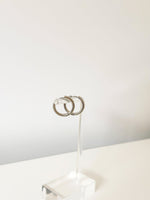 Ethereal Loop Hoops - Jas | Silver Earring - Jas | Perfect On You
