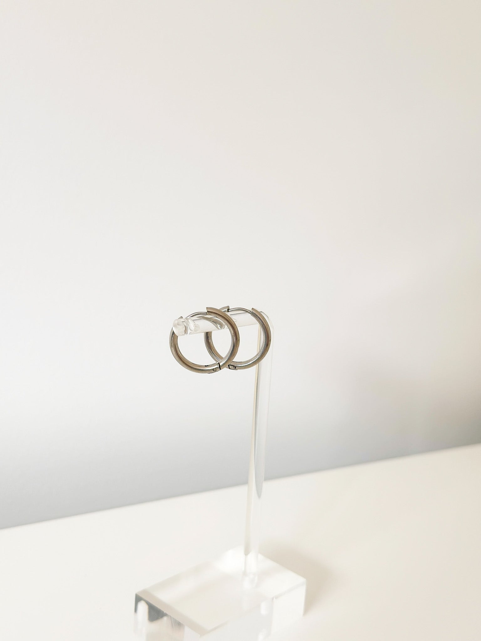 Ethereal Loop Hoops - Jas | Silver Earring - Jas | Perfect On You