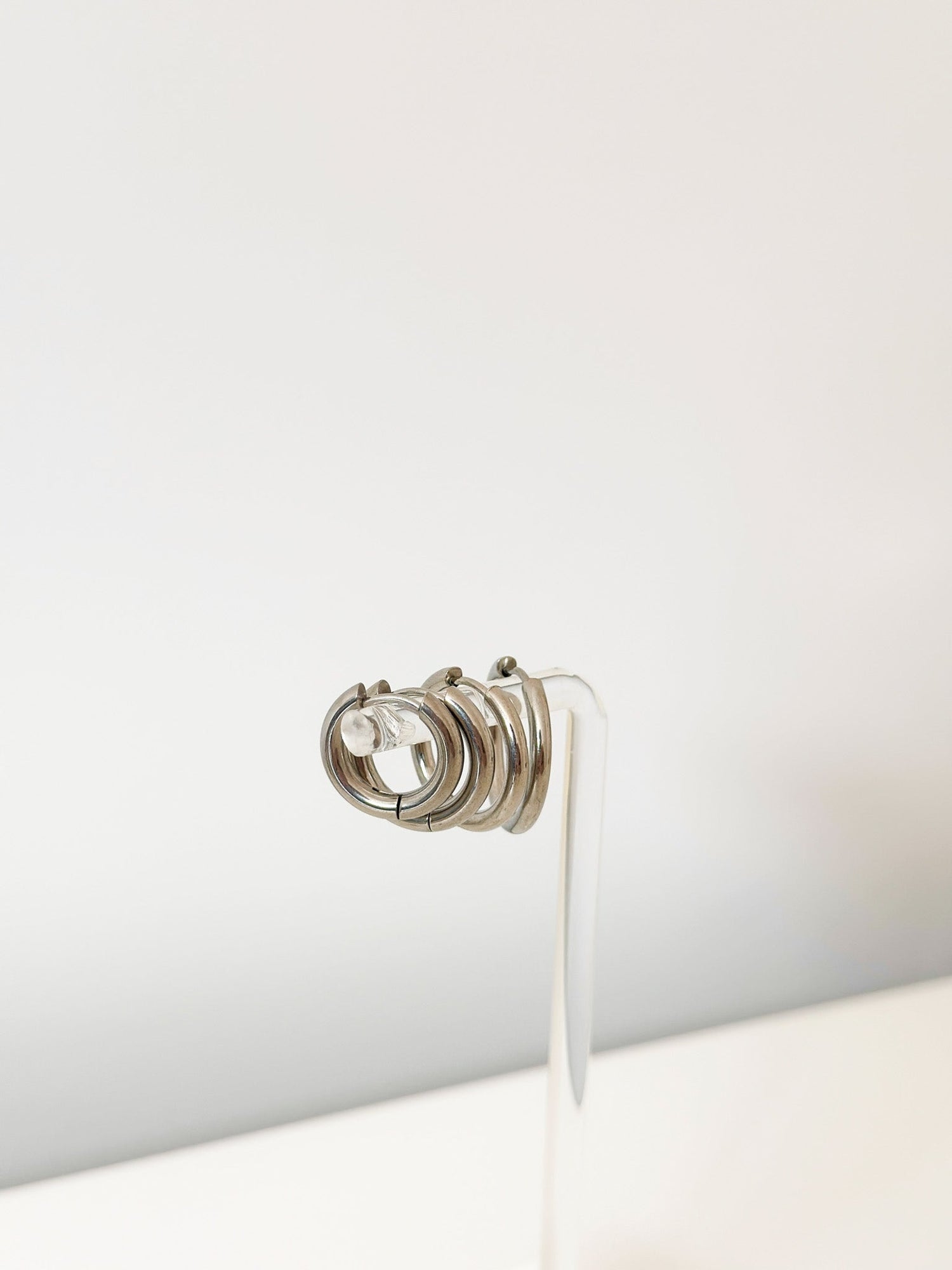 Ethereal Loop Hoops - Jas | Silver Earring - Jas | Perfect On You