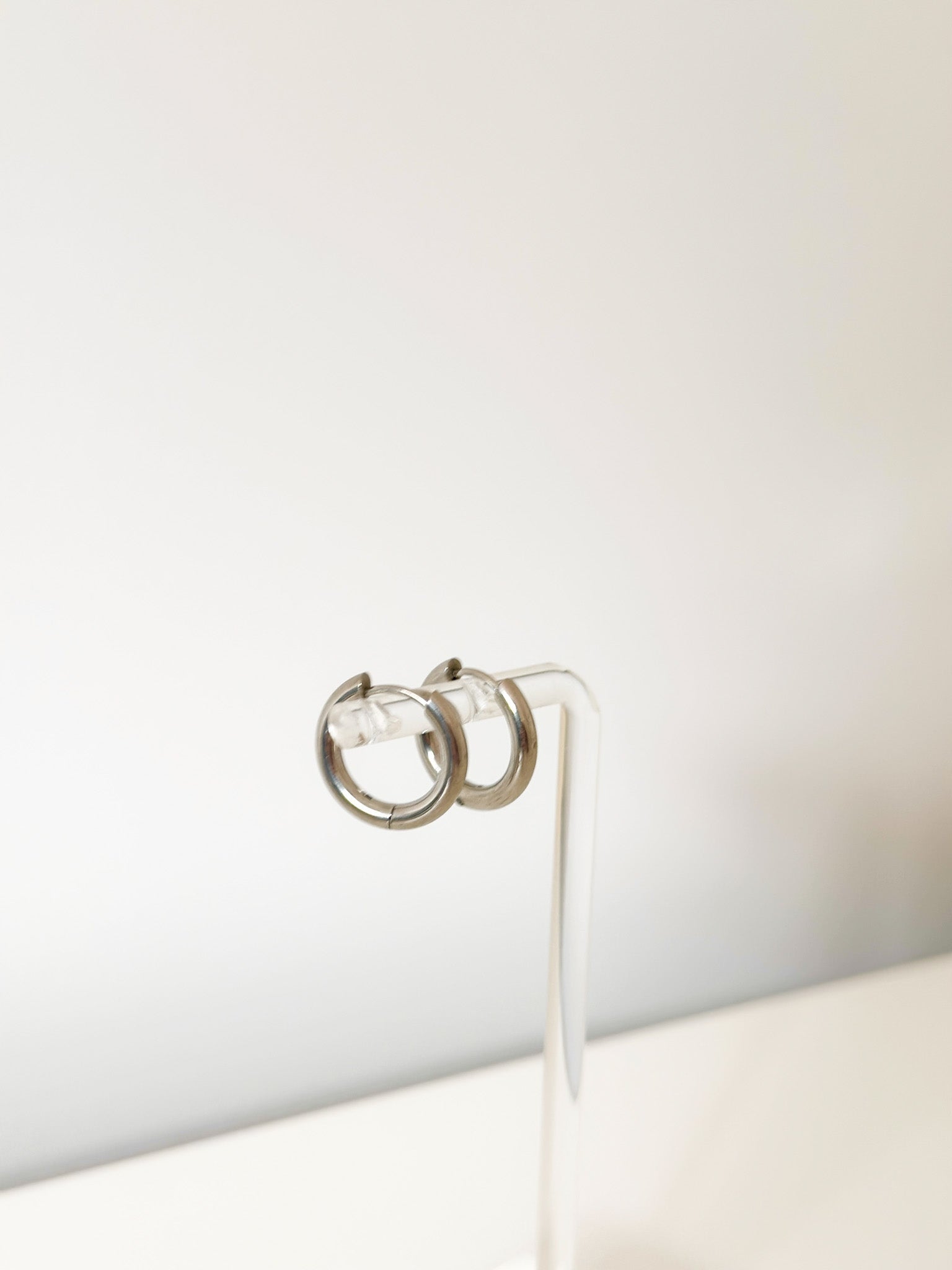 Ethereal Loop Hoops - Jas | Silver Earring - Jas | Perfect On You