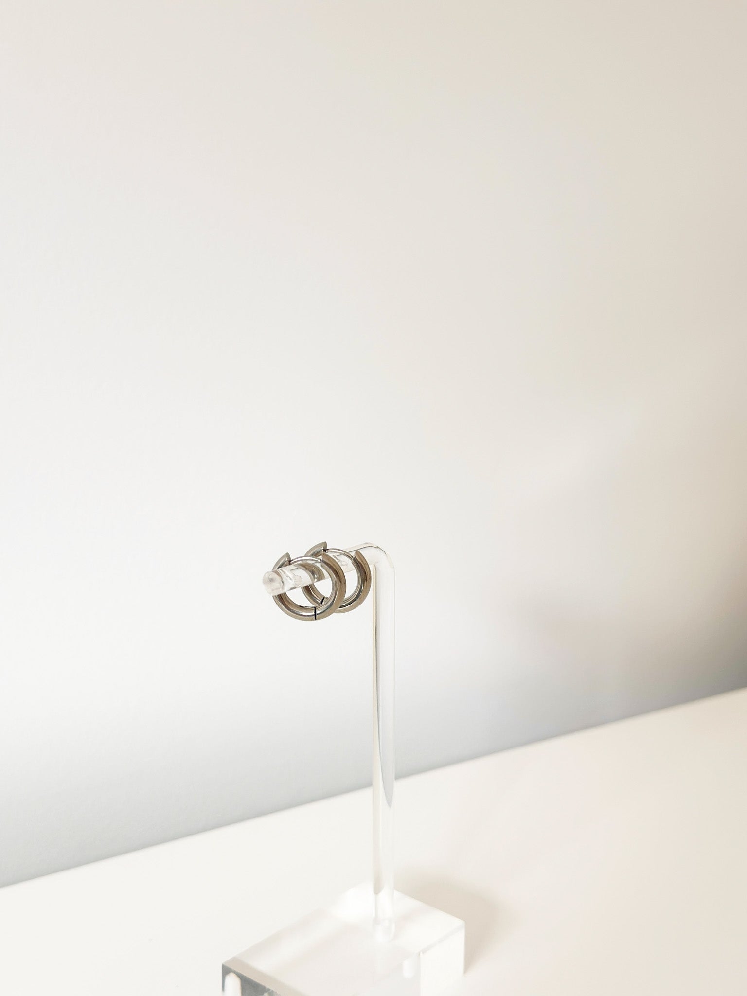 Ethereal Loop Hoops - Jas | Silver Earring - Jas | Perfect On You
