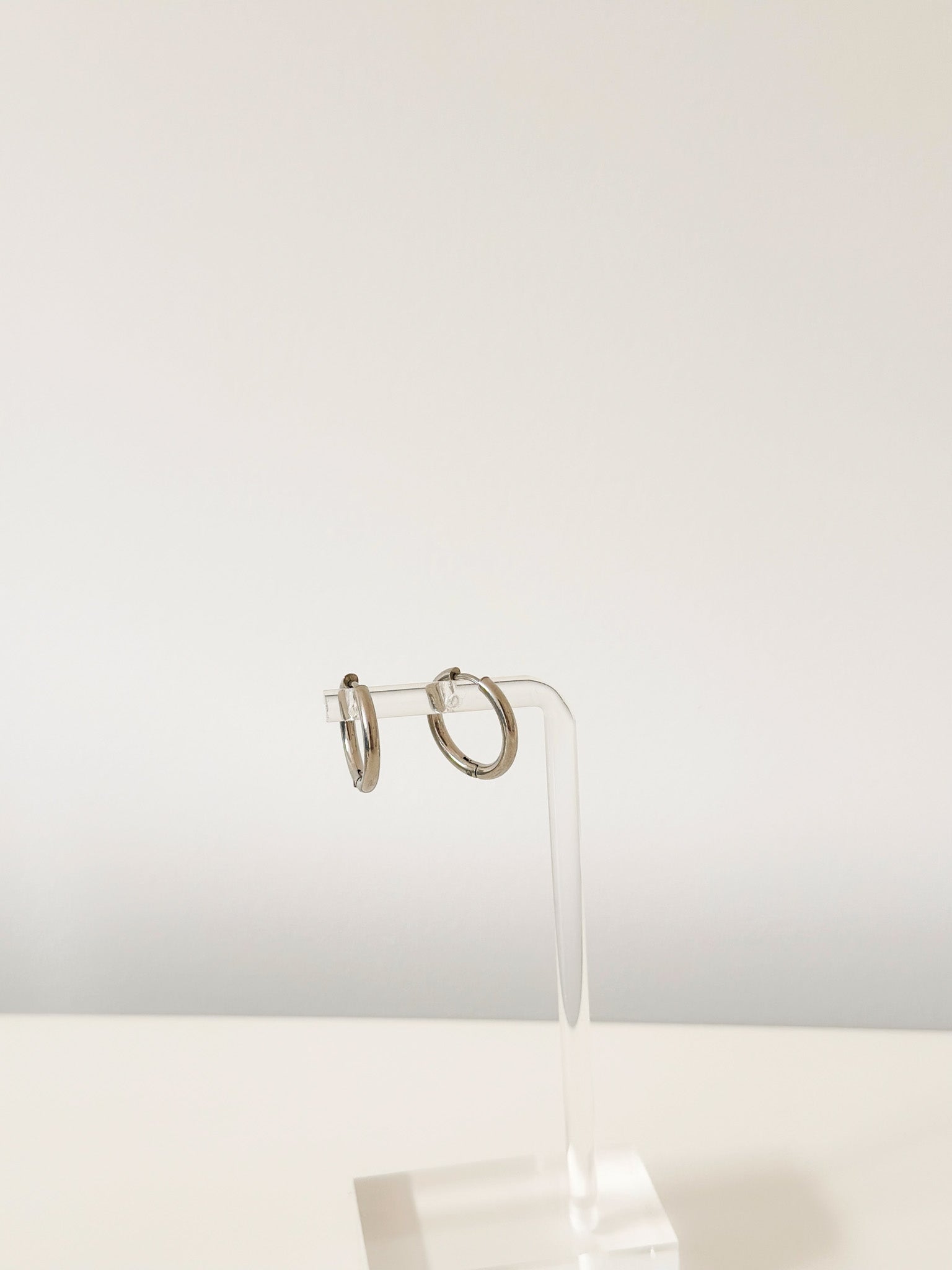 Ethereal Loop Hoops - Jas | Silver Earring - Jas | Perfect On You