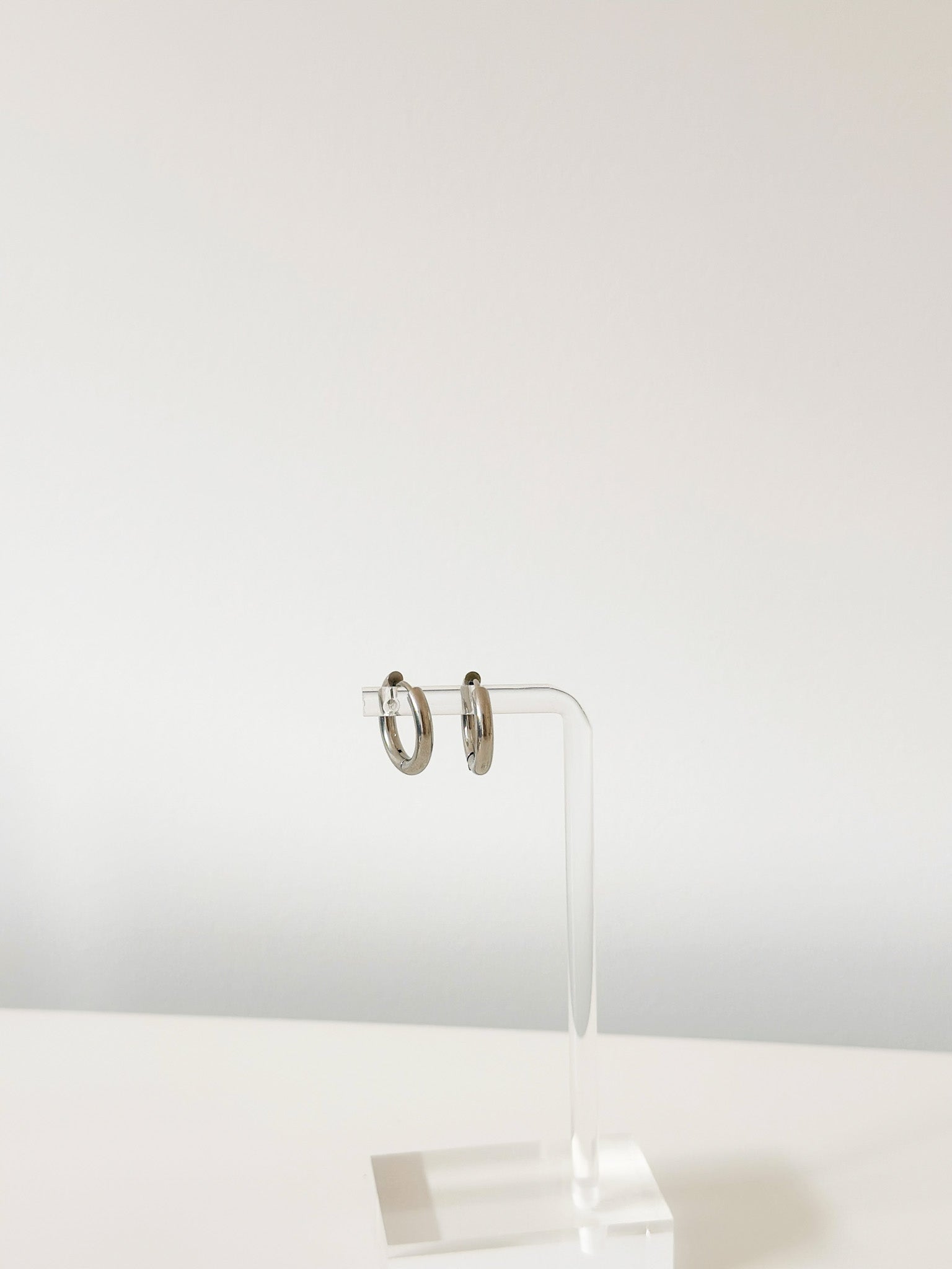 Ethereal Loop Hoops - Jas | Silver Earring - Jas | Perfect On You