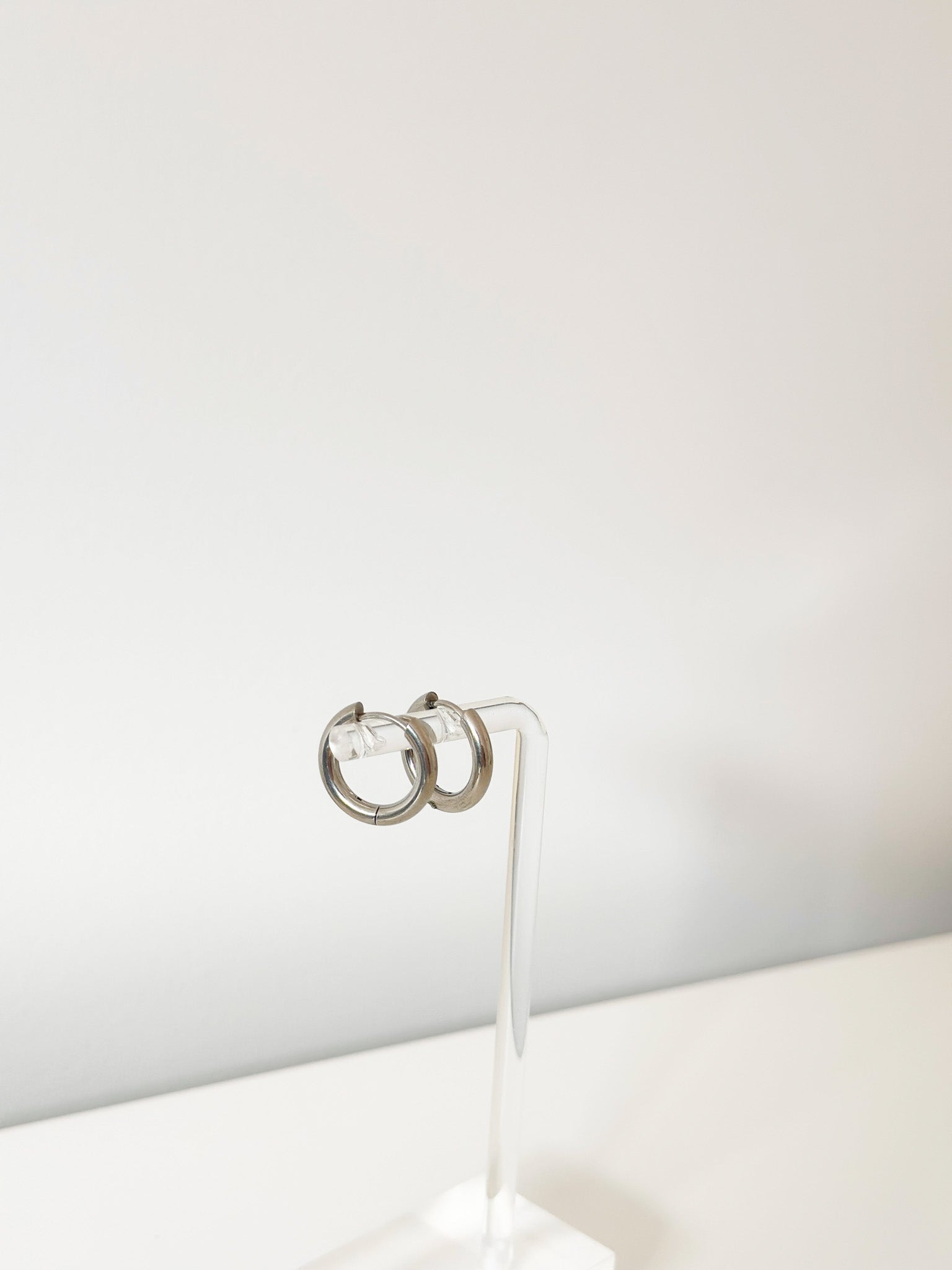 Ethereal Loop Hoops - Jas | Silver Earring - Jas | Perfect On You