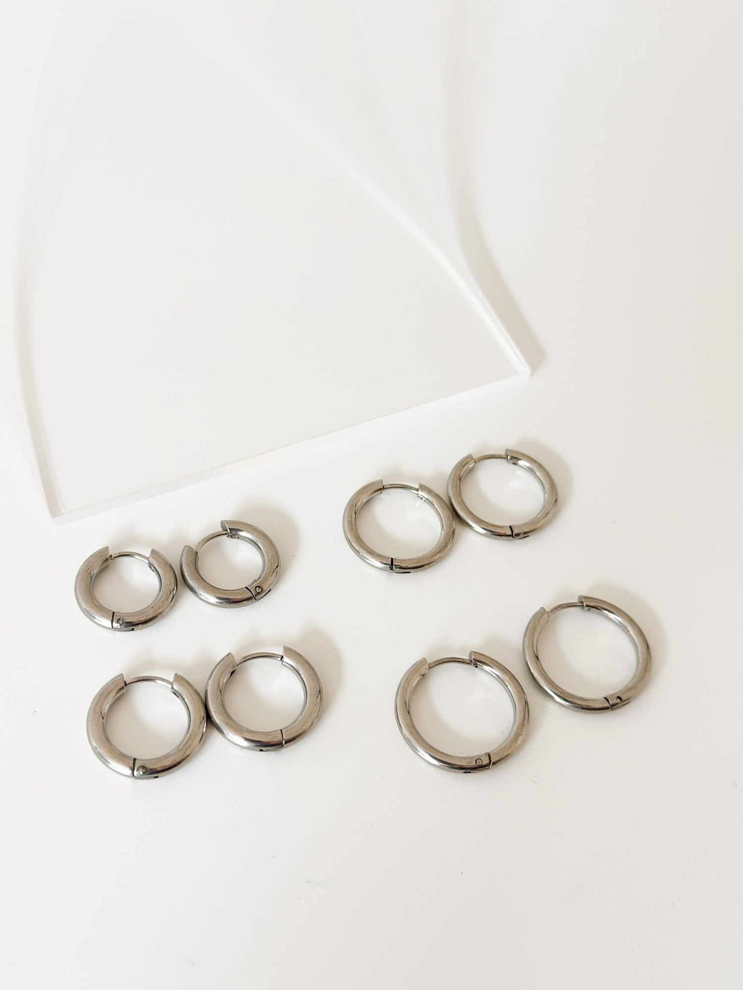 Ethereal Loop Hoops - Jas | Silver Earring - Jas | Perfect On You