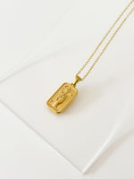 Evelyn Tag Necklace - Jas | Gold necklace - Jas | Perfect On You