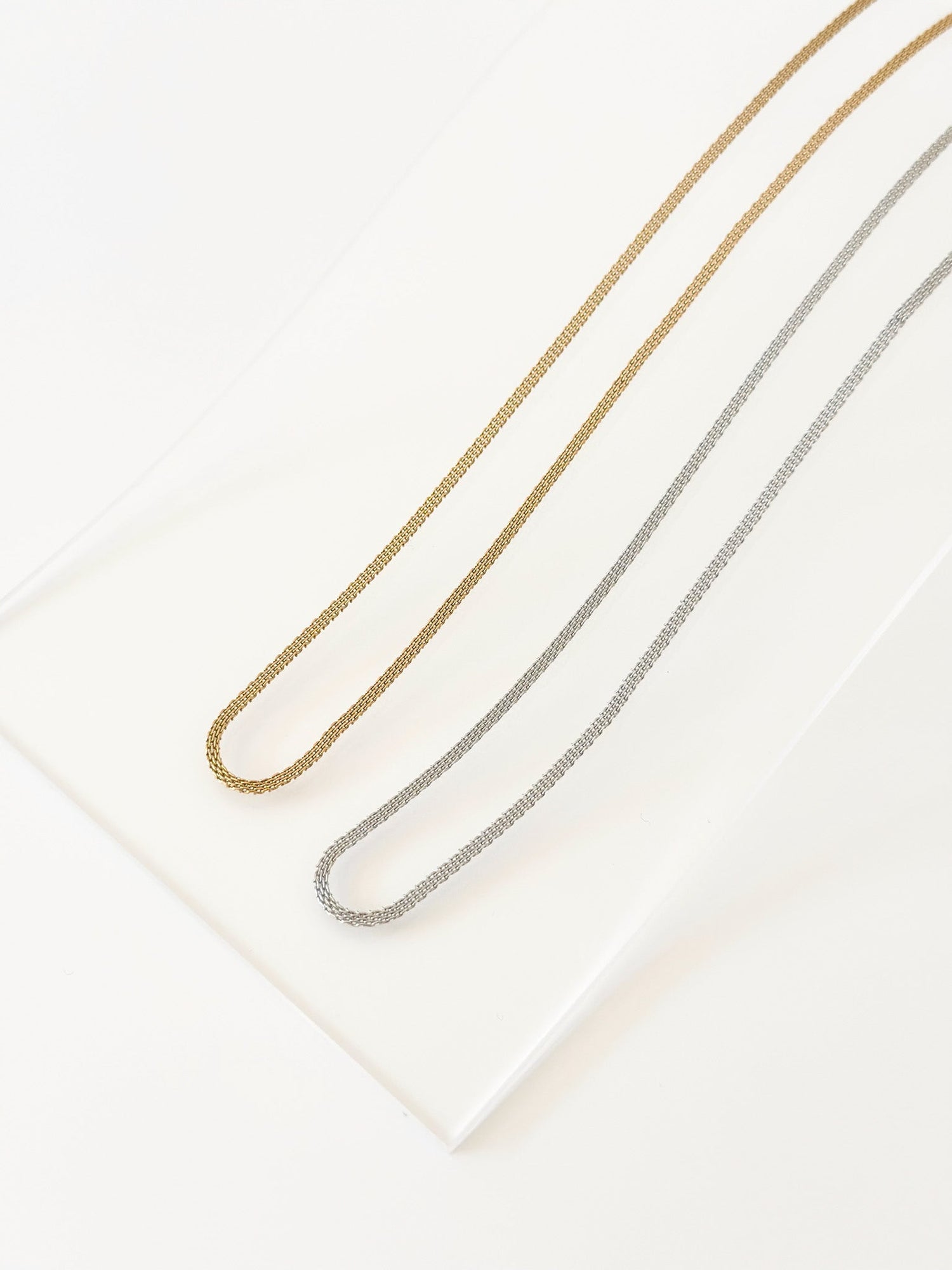 Felix Chain necklace - Jas | Gold & silver necklace - Jas | Perfect On You