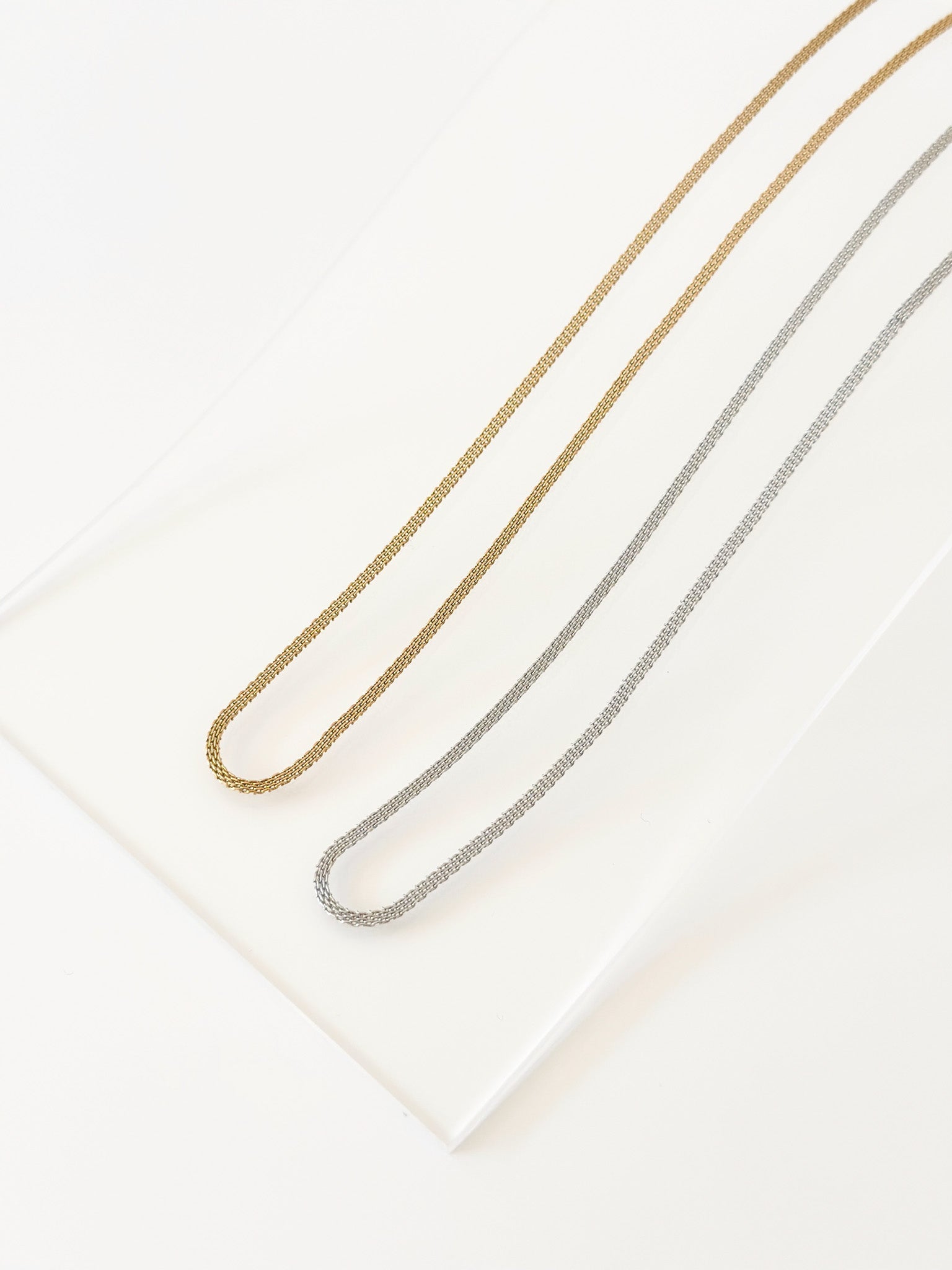 Felix Chain necklace - Jas | Gold & silver necklace - Jas | Perfect On You