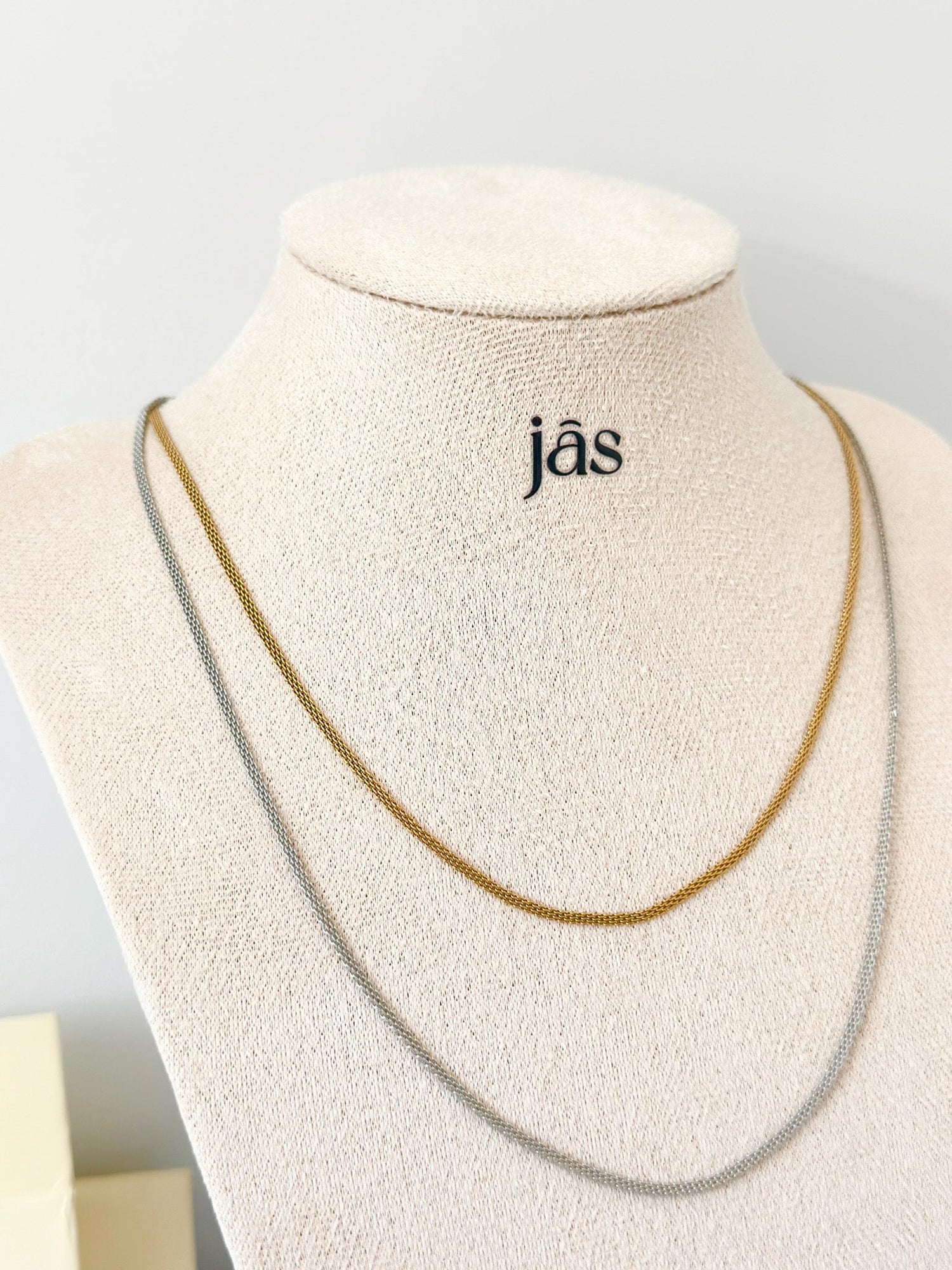 Felix Chain necklace - Jas | Gold & silver necklace - Jas | Perfect On You