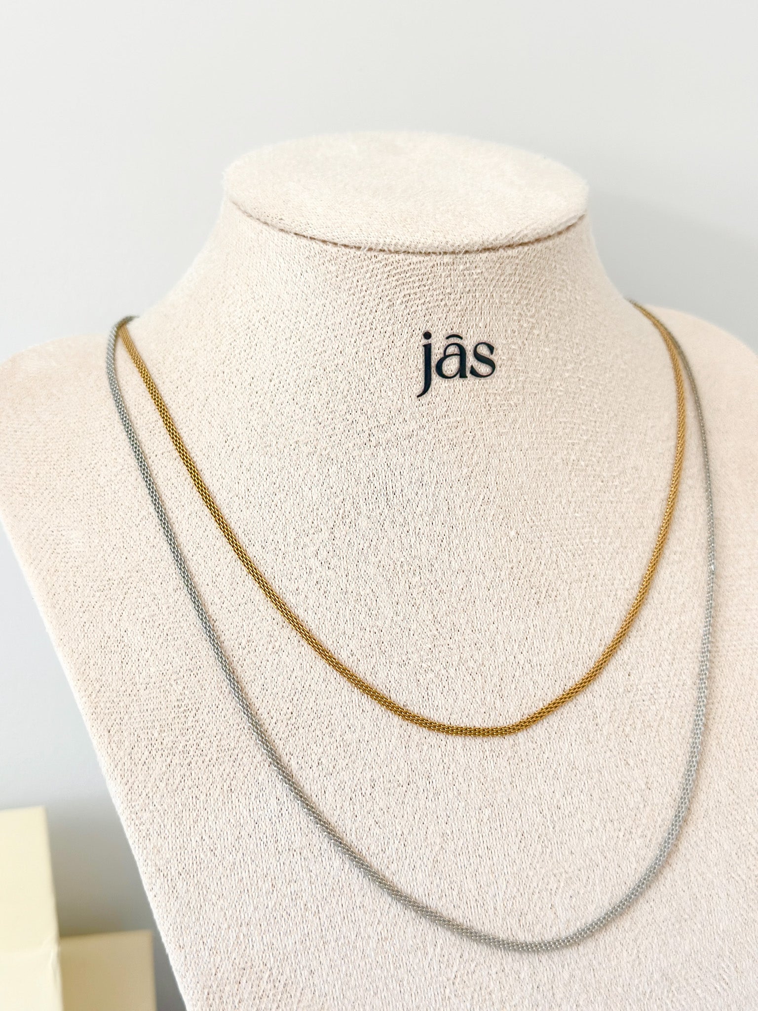 Felix Chain necklace - Jas | Gold & silver necklace - Jas | Perfect On You