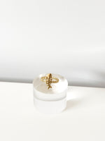 Fish Bone Dreams Ring - Jas | Gold & silver ring - Jas | Perfect On You
