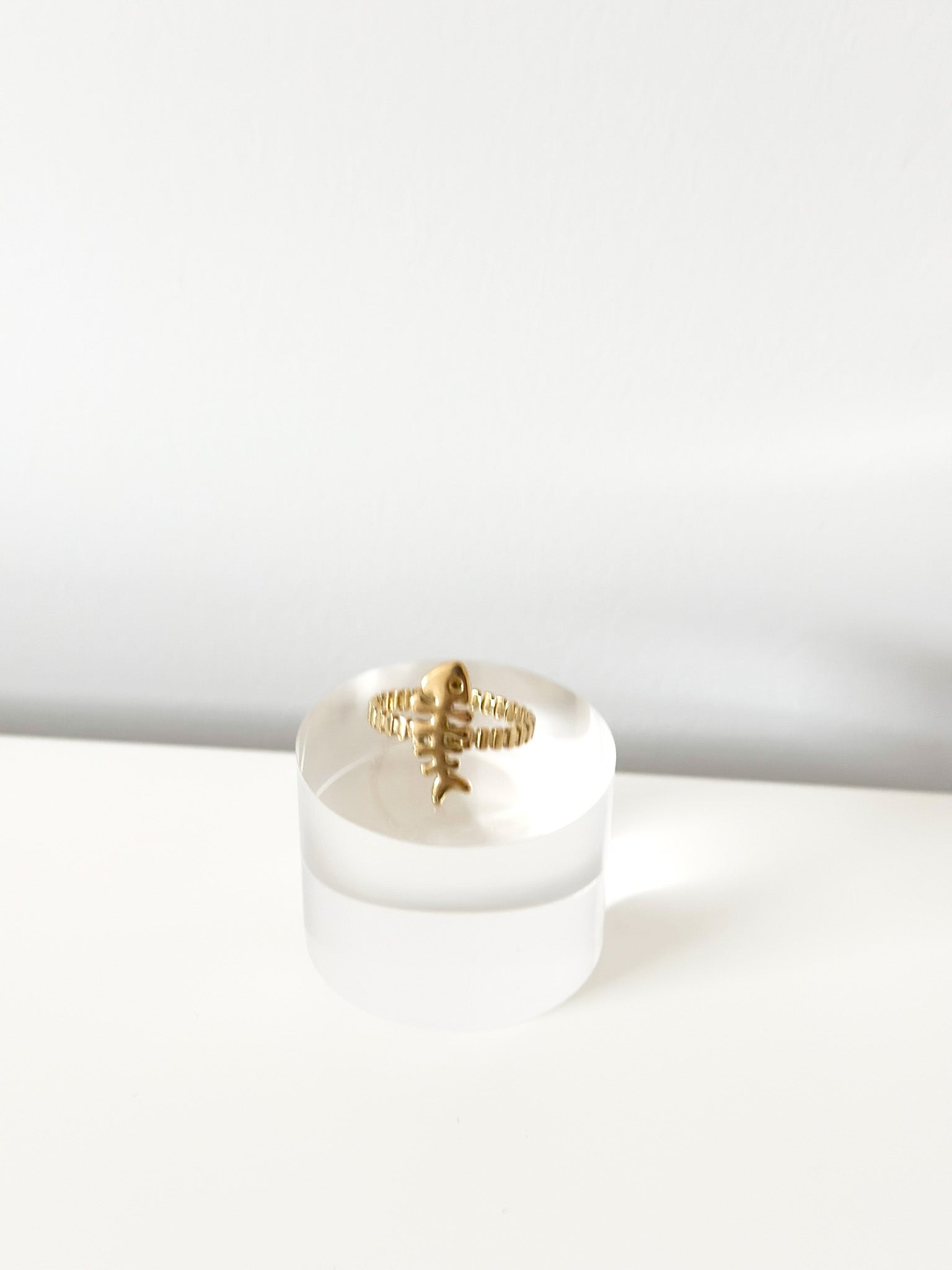 Fish Bone Dreams Ring - Jas | Gold & silver ring - Jas | Perfect On You
