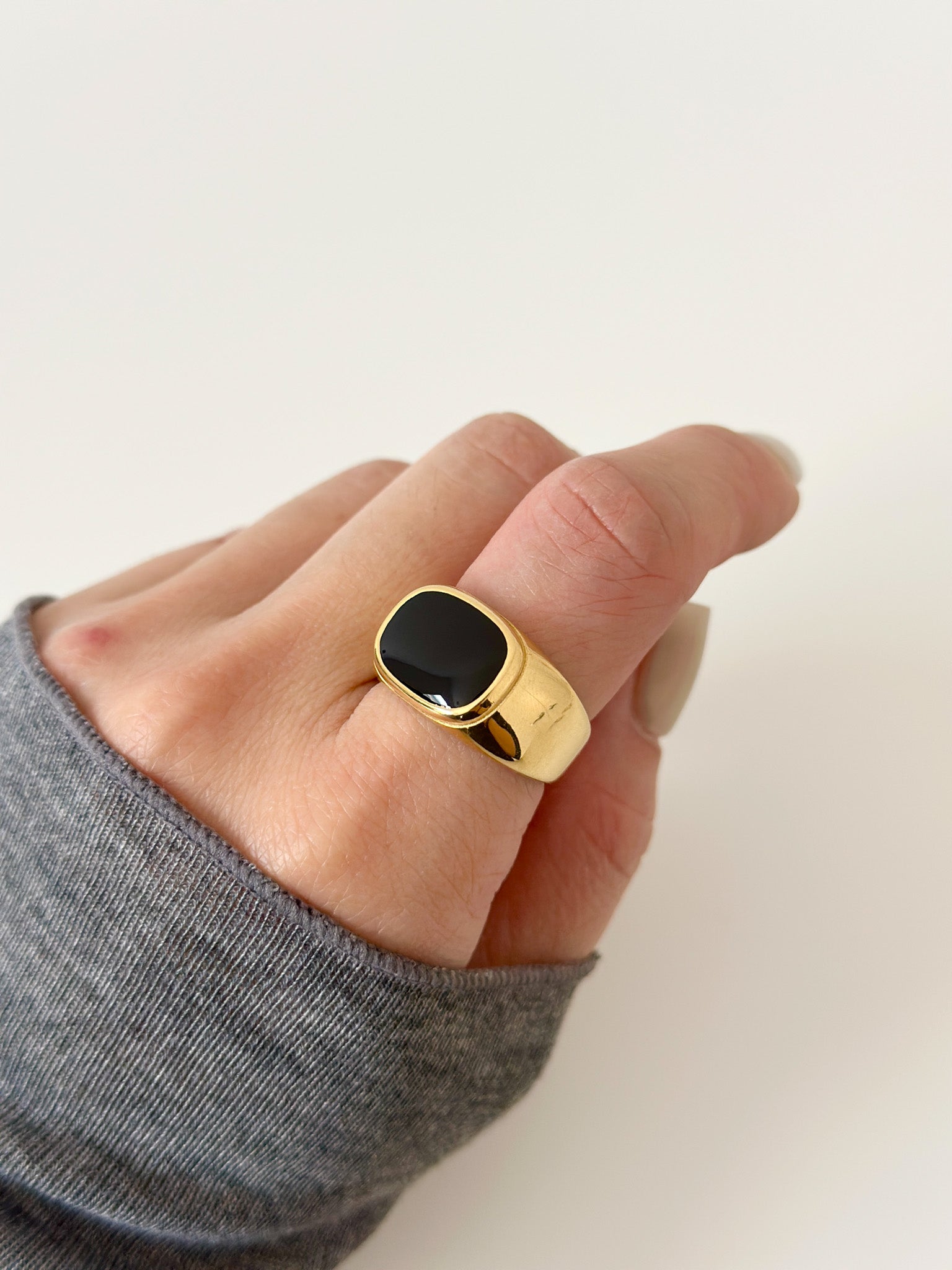 Flow ring - Jas | Gold & silver ring - Jas | Perfect On You