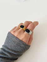 Flow ring - Jas | Gold & silver ring - Jas | Perfect On You
