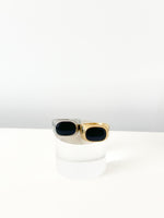 Flow ring - Jas | Gold & silver ring - Jas | Perfect On You