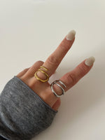 Fluid Harmony Ring - Jas | Gold & silver ring - Jas | Perfect On You