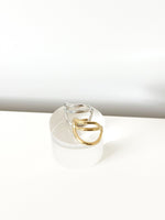 Fluid Harmony Ring - Jas | Gold & silver ring - Jas | Perfect On You