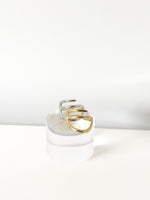 Fluid Harmony Ring - Jas | Gold & silver ring - Jas | Perfect On You