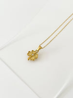 Four Leaf Clover Necklace - Jas | Gold necklace - Jas | Perfect On You