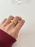 France Croissant Ring - Jas | Gold & silver ring - Jas | Perfect On You