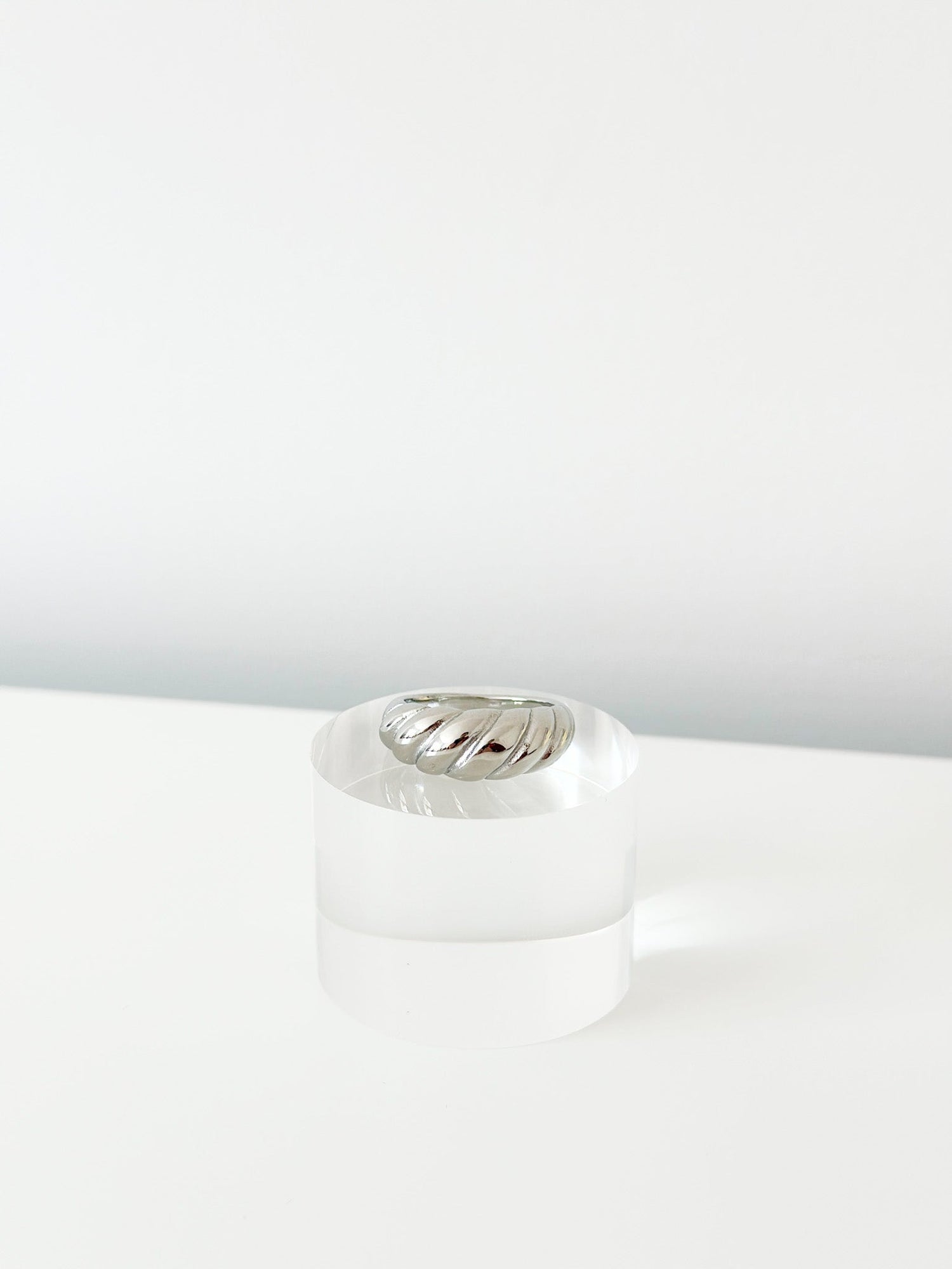 France Croissant Ring - Jas | Gold & silver ring - Jas | Perfect On You