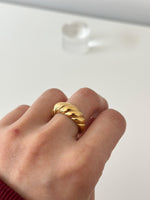 France Croissant Ring - Jas | Gold & silver ring - Jas | Perfect On You