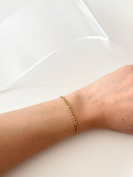 Gold Figaro bracelet - Jas | Gold bracelet - Jas | Perfect On You