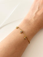 Gold penny bracelet - Jas | Gold bracelet - Jas | Perfect On You