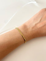Gold Saly bracelet - Jas | Gold bracelet - Jas | Perfect On You