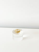 Gold Shell Band - Jas | Gold & silver ring - Jas | Perfect On You