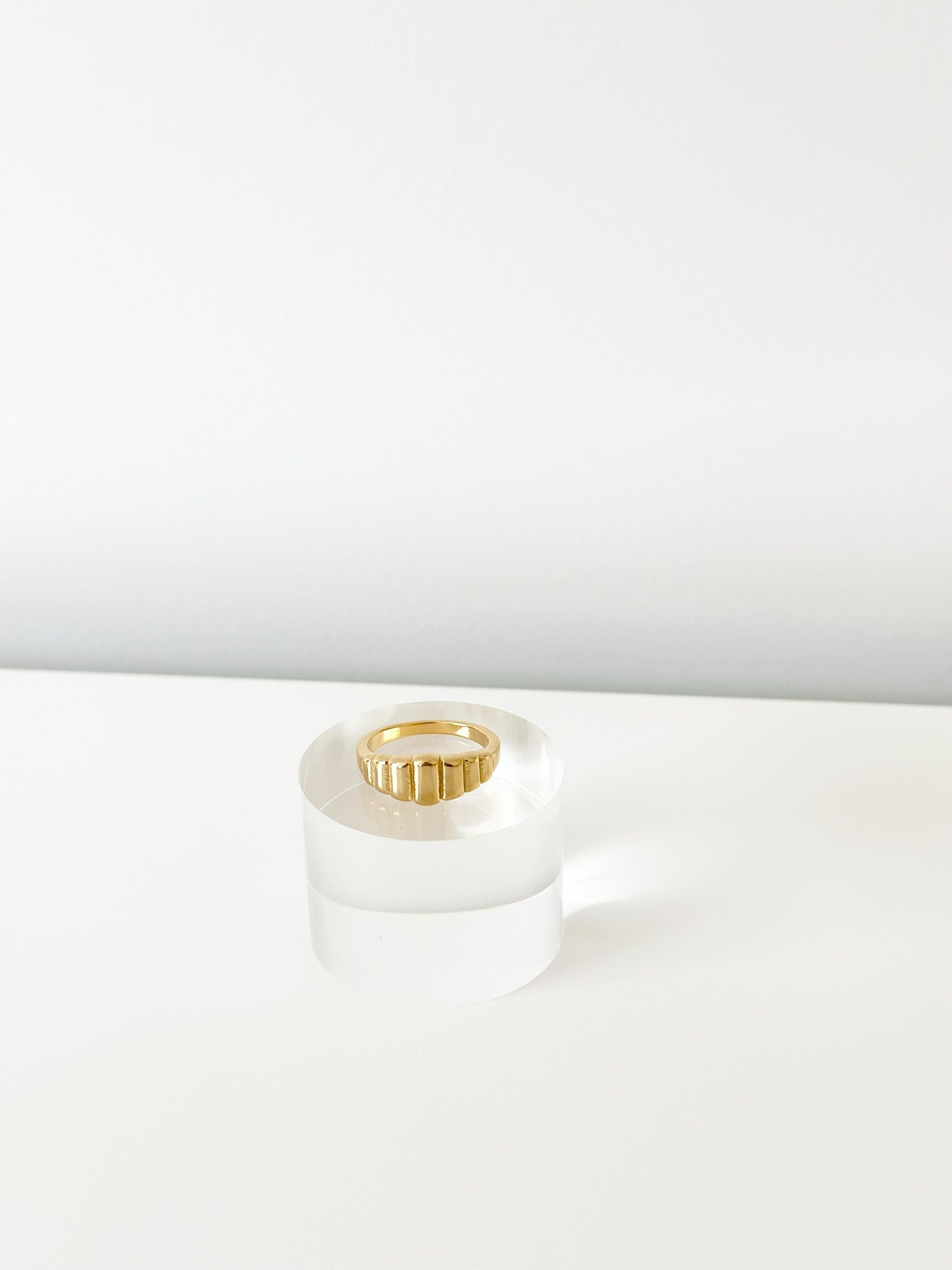 Gold Shell Band - Jas | Gold & silver ring - Jas | Perfect On You