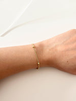 Gold Snake Bead Bracelet - Jas | Gold bracelet - Jas | Perfect On You