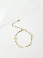 Gold Snake Bead Bracelet - Jas | Gold bracelet - Jas | Perfect On You