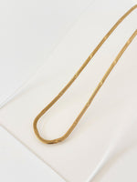 Gold Star Herringbone Chain Necklace - JAS | Gold necklace - Jas | Perfect On You
