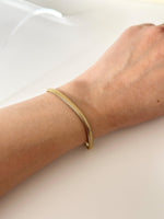 Gold Thick Snake Chain Bracelet - Jas | Gold bracelet - Jas | Perfect On You