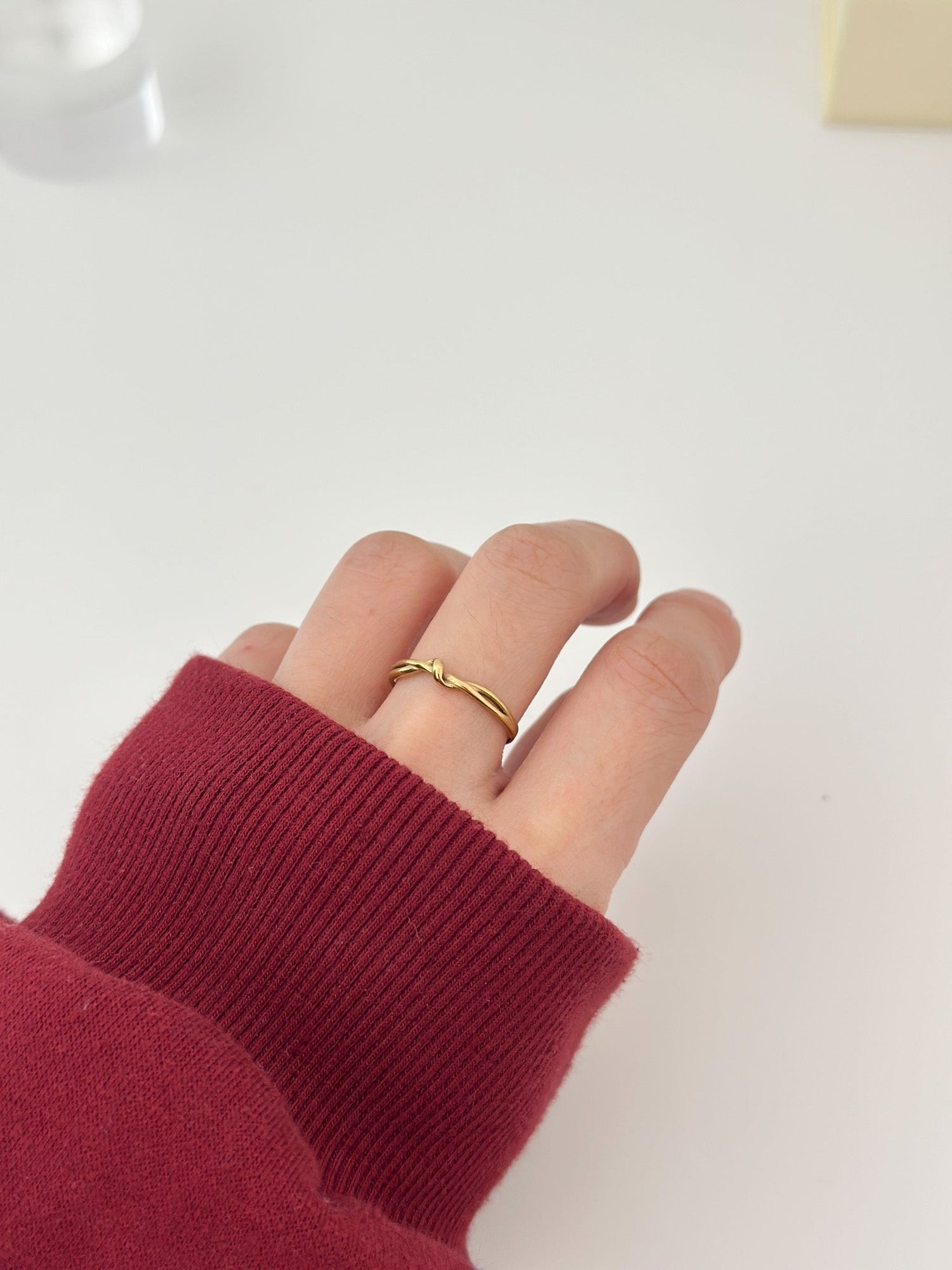 Gold Wave Ring - Jas | Gold & silver ring - Jas | Perfect On You