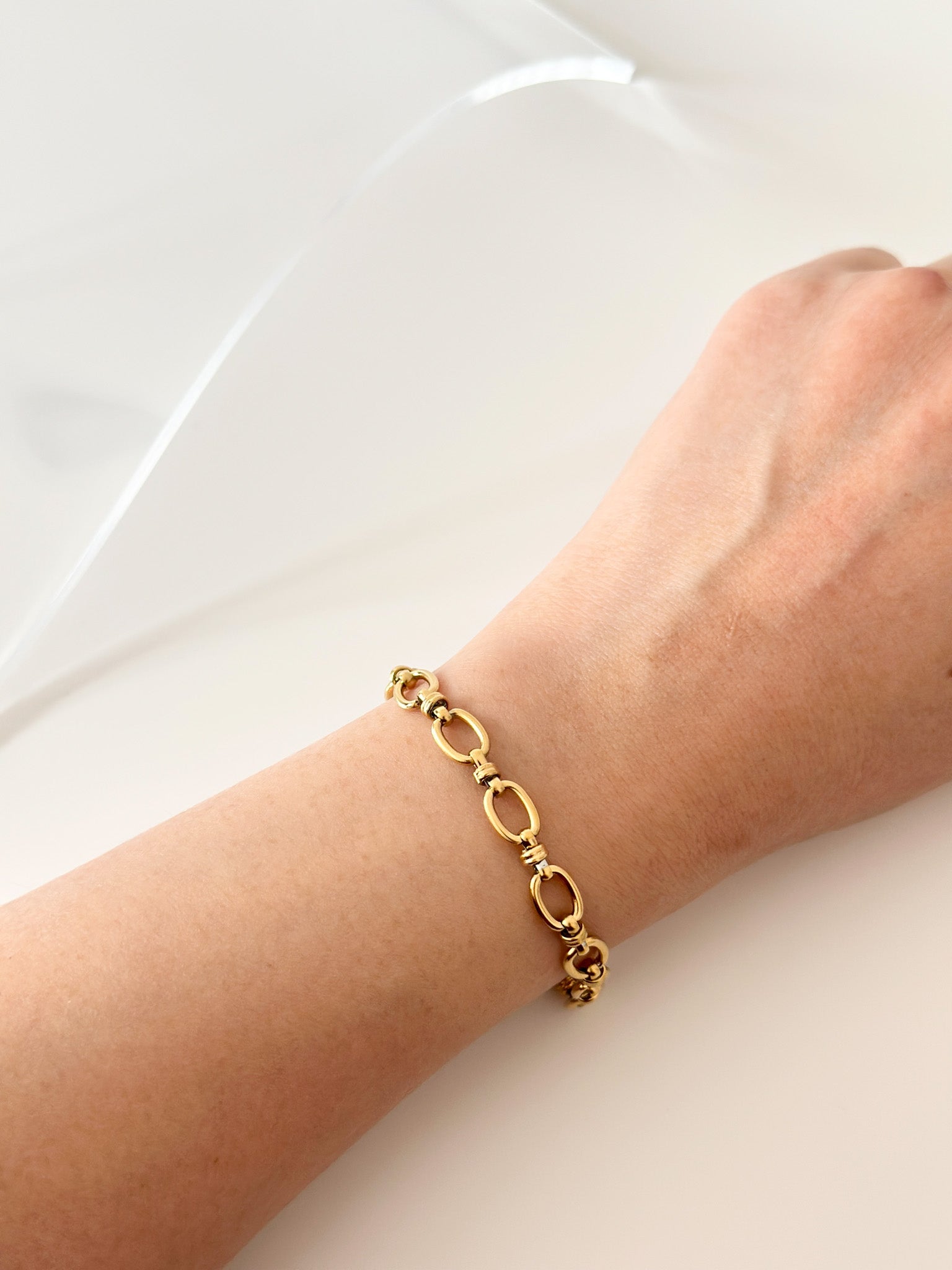 Gold will bracelet - Jas | Gold bracelet - Jas | Perfect On You