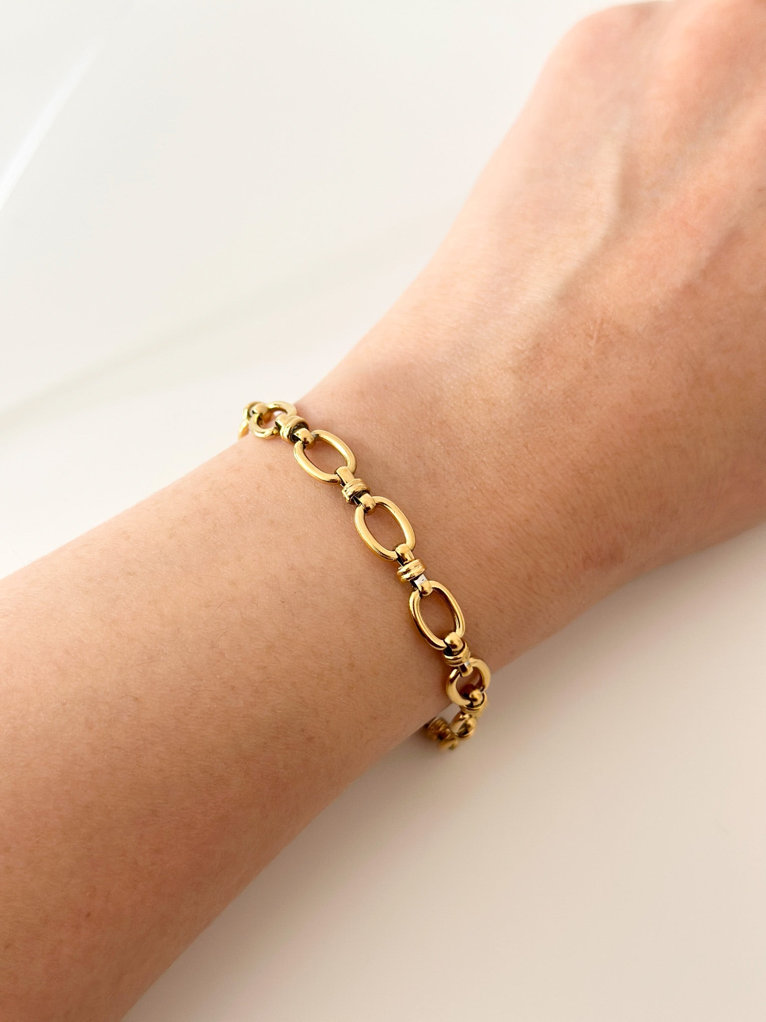 Gold will bracelet - Jas | Gold bracelet - Jas | Perfect On You