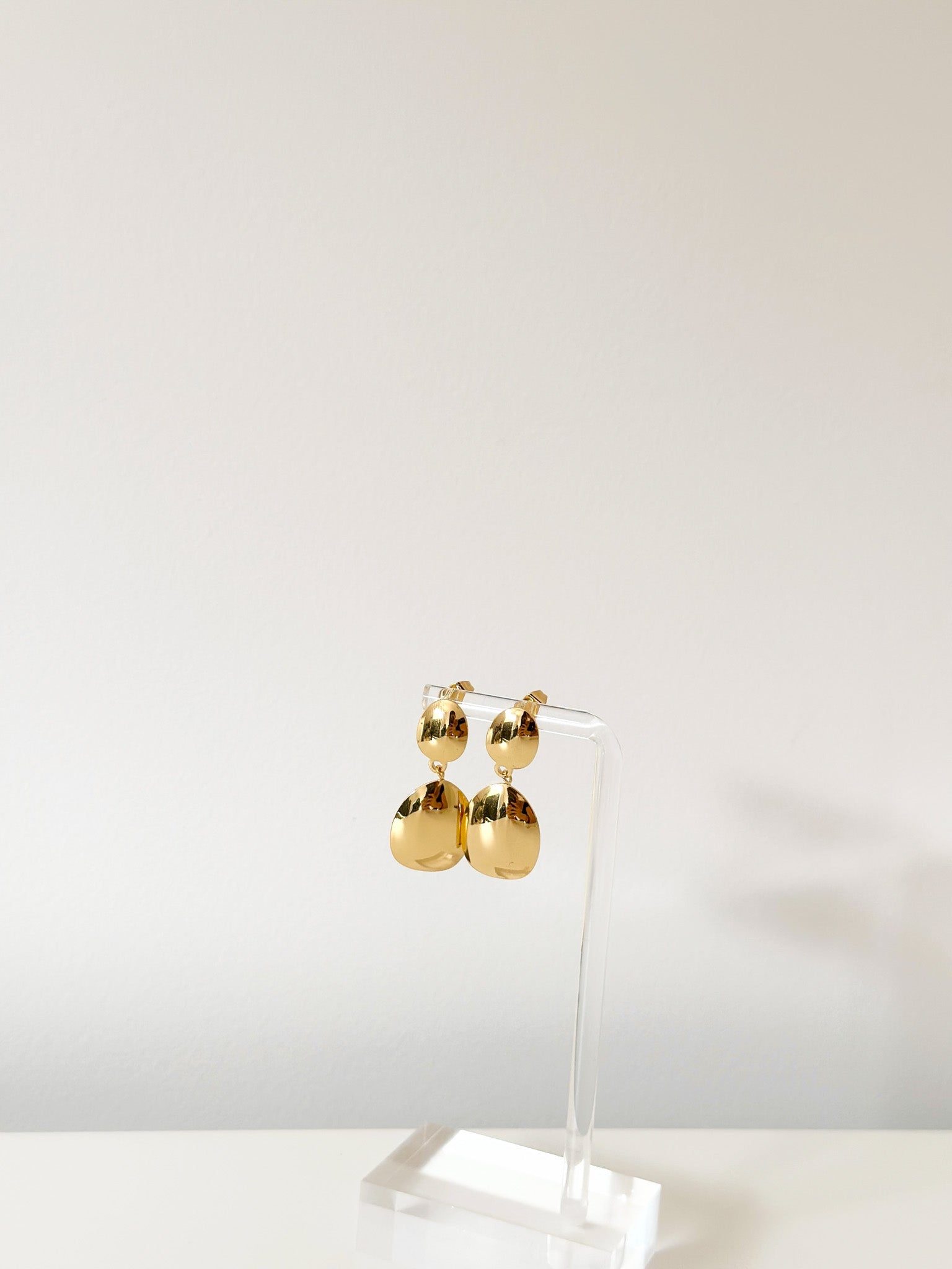 Golden Aura Drop Earrings - Jas | Gold Earring - Jas | Perfect On You