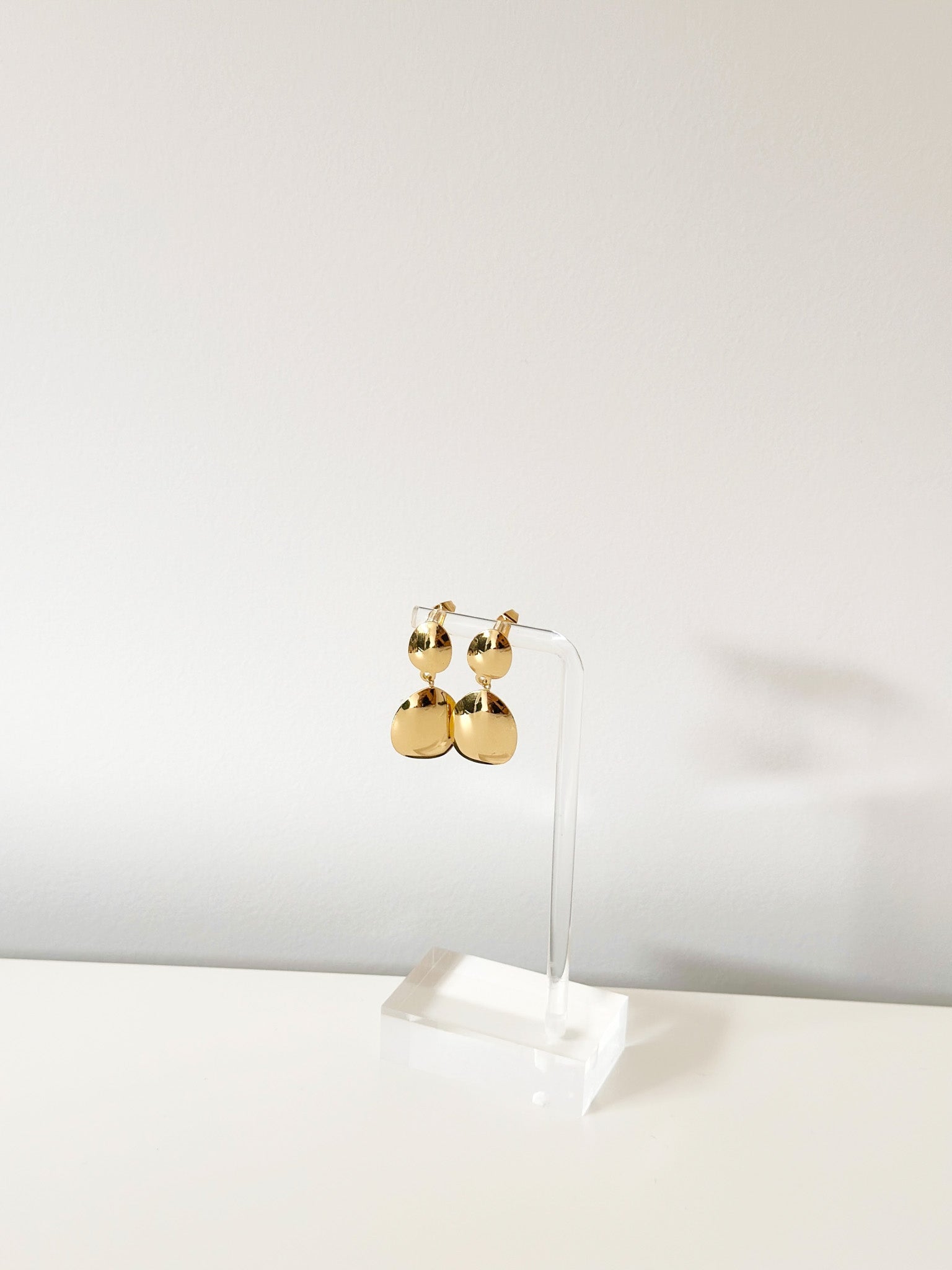 Golden Aura Drop Earrings - Jas | Gold Earring - Jas | Perfect On You